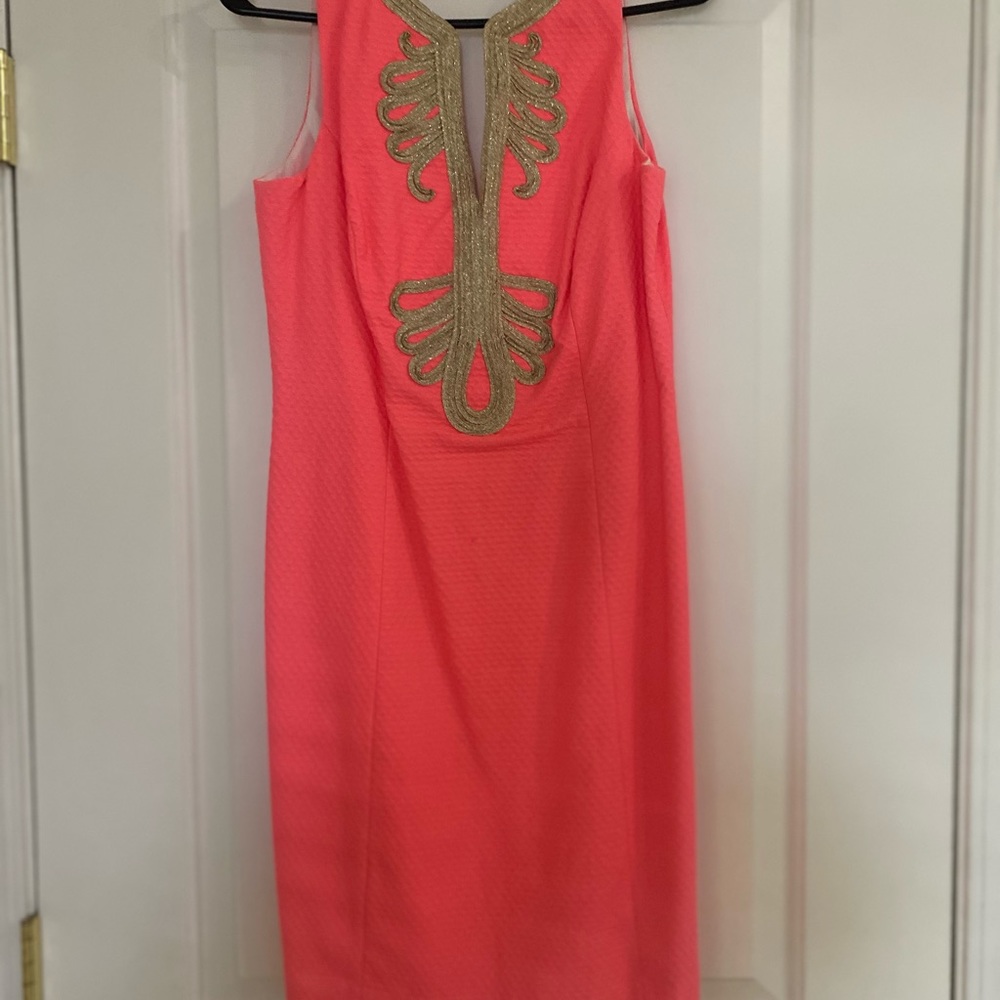 Lilly Pulitzer Hot Pink Shift